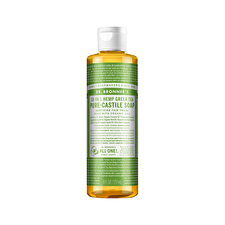 Dr. Bronners Pure-castile Magic Soap Liquid (18-in-1) Green Tea 237ml