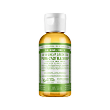 Dr. Bronners Pure-castile Magic Soap Liquid (18-in-1) Green Tea 59ml