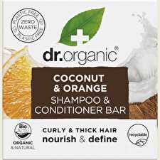 Shampoo & Conditioner Bar Coconut Orange Curly & Thick 75g