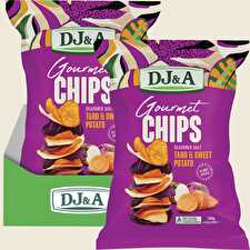 Gourmet Chips Taro & Sweet Potato Seasoned Salt 5x100g