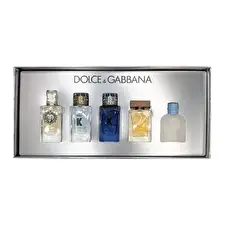 Dolce & Gabbana Man Mini Set 4x5ml (devotion Eau De Parfum & K Eau De Toilette & K Eau De Parfum & The One Eau De Toilette & Light Blue Eau De Toilette 4.5ml)