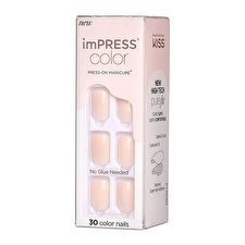 Kiss Self-adhesive Nails Impress Color Point Pink 30 Pcs