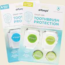 Toothbrush Protection with 2 Refills (Colour May Vary) 2pk