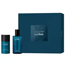 Davidoff Cool Water Man Set Eau De Toilette 75ml & Deodorant Stick 70g