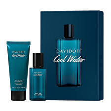 Davidoff Cool Water Man Set Eau De Toilette 125ml & Eau De Toilette 15ml & Sg 75ml