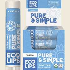 Lip Balm Display Pure & Simple Vanilla 24x4.25g