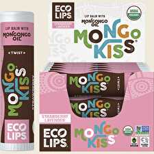 Lip Balm Display Mongo Kiss Strawberry Lavender 15x7g