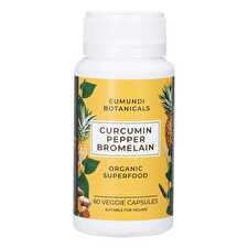 Curcumin Pepper Bromelain 60 Caps