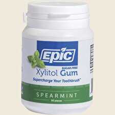 Epic Xylitol (sugar-free) Gum Spearmint 50 Piece Tub