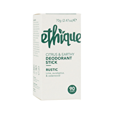 Ethique Deodorant Stick Citrus & Earthy Rustic Lime Eucalyptus & Cedarwood 70g