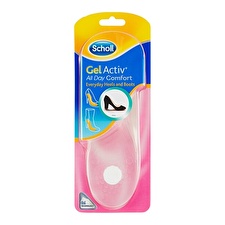 Scholl Insoles For Shoes With A Heel Gelactiv All Day Comfort 1 Pair