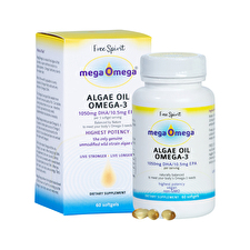 Free Spirit Megaomega Algae Oil Omega-3 60c