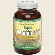 Green Nutritionals Vegan Vit D3 Plus Mushrooms 60vc