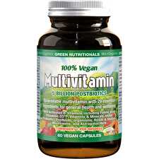 Green Nutritionals 100% Vegan Multivitamin 60vc