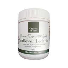 Grasses Of Life Premium Pharmaceutical Grade Sunflower Lecithin 250g