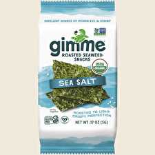 Roasted Seaweed Snacks Sea Salt 6x5g