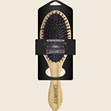 Giovanni Bamboo Hair Brush Oval - Nylon, Ball-Tipped Bristles 1