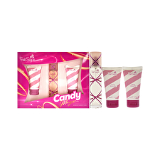 Aquolina Pink Sugar Candy Magic For Women - 3 Pc Gift Set 90ml/3.4oz Eau De Toilette Spray 30ml/1.7oz Glossy Shower Gel 30ml/1.7oz Creamy Body Lotion 90ml/3.4oz