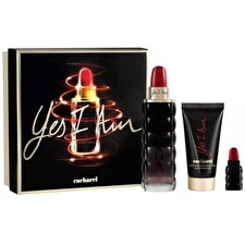 Cacharel Yes I Am 3pc Set - Eau De Toilette & Body Lotion 50ml & Mini Replica 75ml