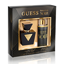 Guess Seductive Noir Gift Set Eau De Toilette 75ml And Body Spray 125ml 75ml