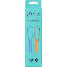 100% Recycled Plastic Tongue Cleaner Orange, Blue 8x2pk