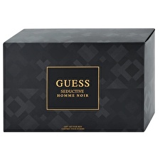 Guess Seductive Homme Noir Gift Set Eau De Toilette 100ml Shower Gel 100ml Deosrpay 226ml And Cosmetic Bag 100ml