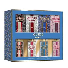 Guess Amore Unisex Mini Set Eau De Toilette 4x 7.5ml (venezia & Capri & Roma & Portofino)