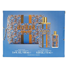 Guess Amore Capri Gift Set Eau De Toilette 100ml Miniature Eau De Toilette 7.5ml And Cosmetic Bag 100ml