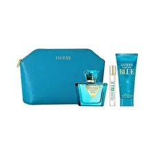 Guess Seductive Blue Woman Set Eau De Toilette 75ml & Eau De Toilette 15ml & Body Lotion 100ml & Pouch