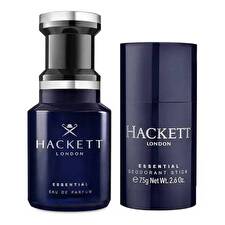 Hackett Essential Man Set Eau De Parfum 50ml & Deo Stick 75g