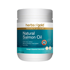 Herbs of Gold Natural Salmon Oil 400c