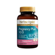 Herbs of Gold Pregnancy Plus 1 2 3 60t