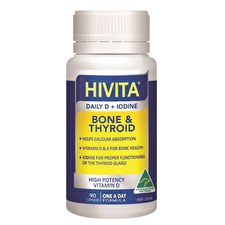Hivita Bone and Thyroid (Daily D Plus Iodine) 90c