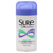 Sure Original Solid Anti-perspirant Deodorant - Unscented For Unisex 60ml/2.7oz