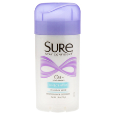 Sure Invisible Solid Anti-perspirant And Deodorant - Unscented For Unisex 60ml/2.6oz