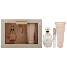 Sarah Jessica Parker Lovely For Women - 3 Pc Gift Set 90ml/3.4oz Eau De Parfum Spray 0.34oz Eau De Parfum Rollerball 180ml/6.7oz Body Lotion 90ml/3.4oz