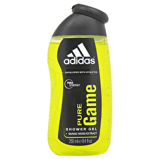 Adidas Pure Game Cleansing Shower Gel For Body Face & Hair All Skin Types 250ml