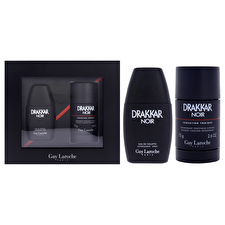 Guy Laroche Drakkar Noir For Men - 2 Pc Gift Set 30ml/1oz Eau De Toilette Spray 60ml/2.6oz Deodorant Stick 30ml/1oz