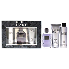 Guess Dare Man Set Eau De Toilette 100ml & Sg 200ml & Body Spray 226ml (new Pack)
