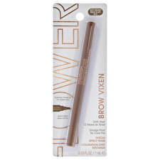Flower Beauty Brow Vixen Tattoo Effect Brow Stain - Bv3 Soft Brown For Women 0.03oz