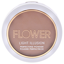 Flower Beauty Light Illusion Perfecting Powder - D3 Mocha For Women 0.28oz