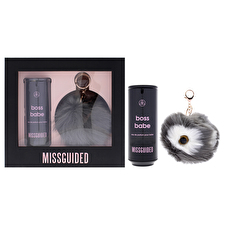 Missguided Boss Babe For Women - 2 Pc Gift Set 60ml/2.7oz Eau De Parfum Spray Pom Pom Keyring 60ml/2.7oz