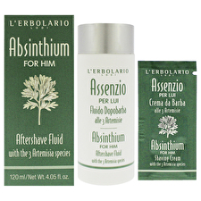 LErbolario After Shave Fluid - Absinthium By Lerbolario For Men 120ml/4.05oz