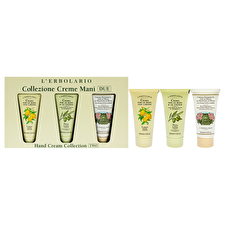 LErbolario Hand Cream Collection Two By Lerbolario For Unisex - 3 Pc 30ml/1oz Hand And Nail Cream 30ml/1oz Perfumed Nourishing Hand Cream - Rose 30ml/1oz Hand Cream - Lemon 30ml/1oz