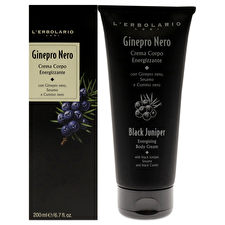 LErbolario Energising Body Cream - Black Juniper By Lerbolario For Unisex 180ml/6.7oz