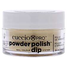 Cuccio Pro Pro Powder Polish Nail Colour Dip System - Metallic Lemon Gold For Women 0.5oz