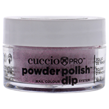 Cuccio Pro Pro Powder Polish Nail Colour Dip System - Barbie Pink Glitter For Women 0.5oz