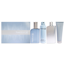 Perry Ellis Perry Ellis 18 For Men - 4 Pc Gift Set 90ml/3.4oz Eau De Toilette Spray 0.25oz Eau De Toilette Spray 180ml/6oz Body Spray 90ml/3oz Hair And Body Wash 90ml/3.4oz