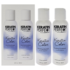 Keratin Perfect Keratin Color Duo For Unisex - 2 Pc 90ml/3.4oz Shampoo 90ml/3.4oz Conditioner 90ml/3.4oz