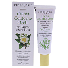 LErbolario Eye Contour Cream - Camellia And Grape Seed By Lerbolario For Unisex 0.5oz
